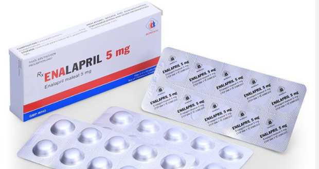 Thu hồi lô thuốc Enalapril 5mg điều trị tăng huyết áp
